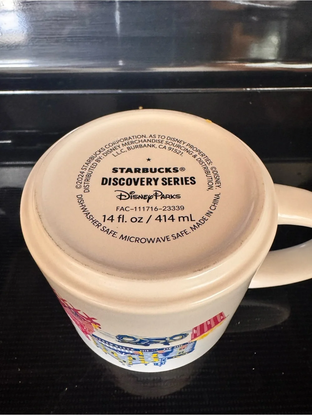 Starbucks Disney Parks Magic Kingdom Discovery Series Mug 14 oz 2024 Coffee Cup